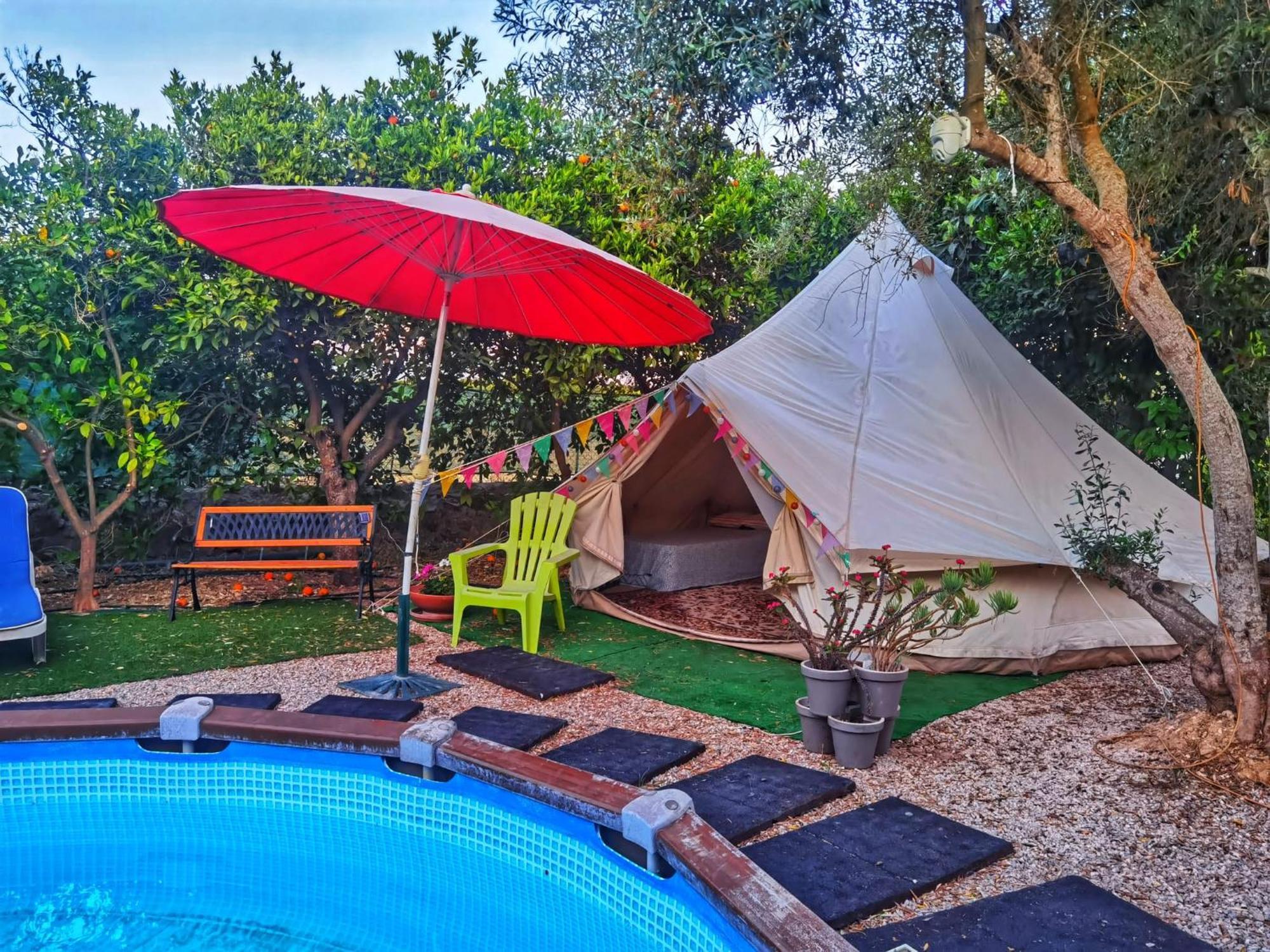 Bell Tent Lovers By Casa Das Artes Luz de Tavira Extérieur photo